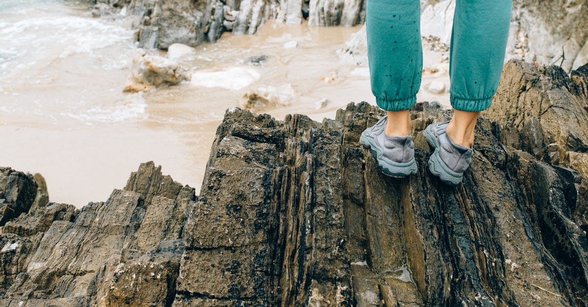 Why won't my initial climb to 500 feet AGL objective register? - Woman in Gray Hiking Sneakers Standing on Brown Rock