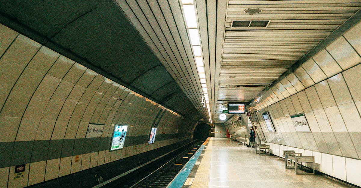 Why Won't This Station Accept Mail? - Symmetrical View of an Underground Platform 