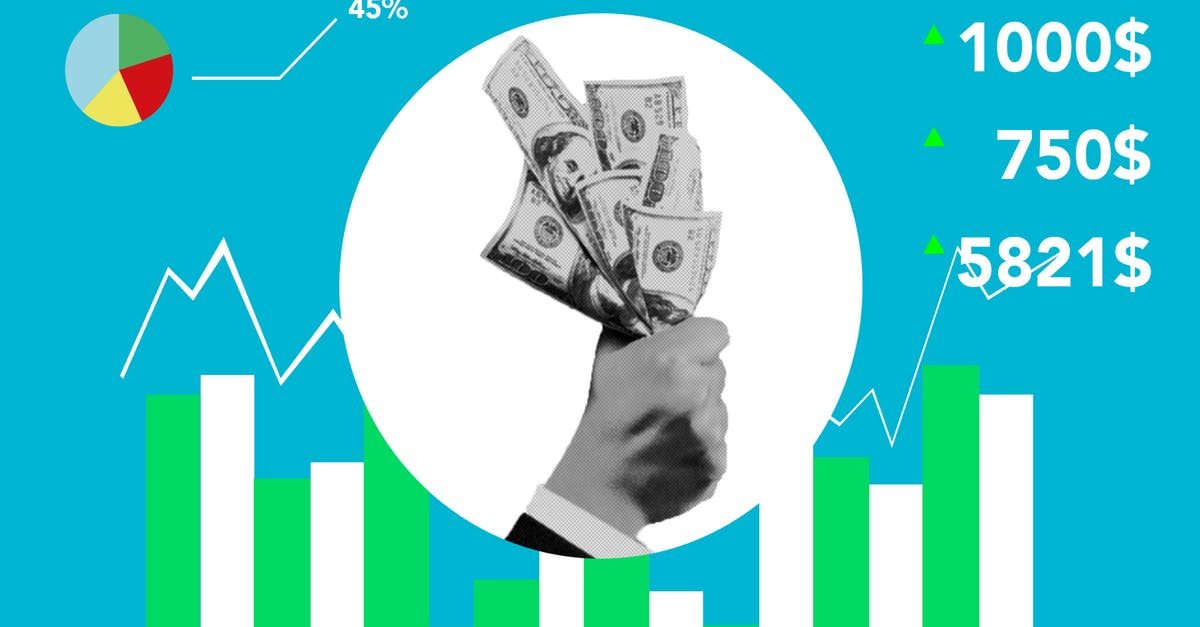 Why would a Pokemons CP show as "???"? - Decorative cardboard appliques representing hand with dollar banknotes and numbers above chart on blue background