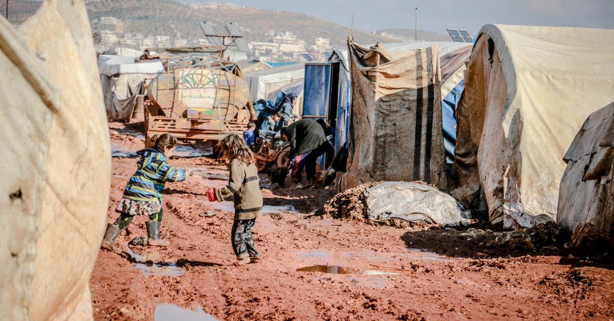 Will I need DLC to play TW: Warhammer 1 factions in TW: Warhammer 2? - Side view of little children playing in mud surrounded with shabby tents of poor settlement Will I need DLC to play TW: Warhammer 1 factions in TW: Warhammer 2? - Side view of little children playing in mud surrounded with shabby tents of poor settlement