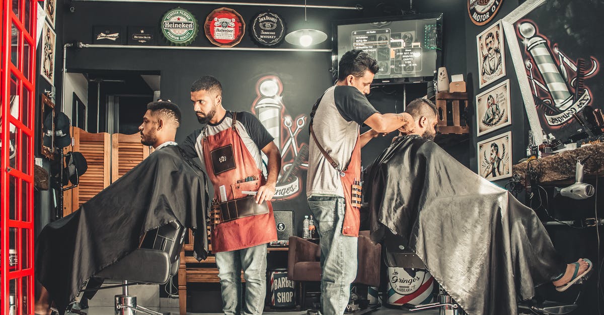 Will it agro the guards to cut down pig city trees? - Men Having Their Haircut Will it agro the guards to cut down pig city trees? - Men Having Their Haircut