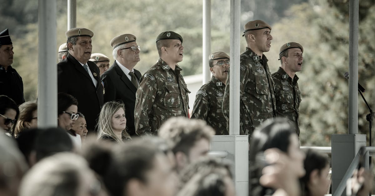 Will knocked-out soldiers in dumpsters and toilets ever wake up? - Soldiers and Military Veterans Singing Hymn at Parade Will knocked-out soldiers in dumpsters and toilets ever wake up? - Soldiers and Military Veterans Singing Hymn at Parade