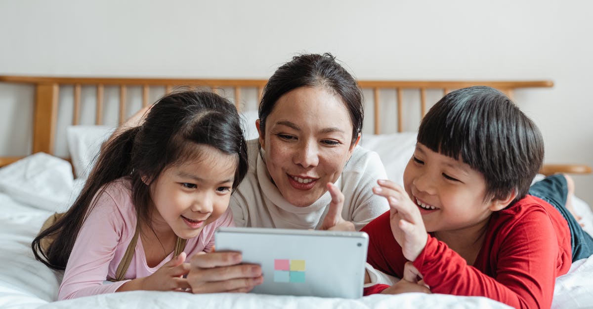 Will PS+ allow me to play online with another profile on the same PS4 that doesn't have a PS+ subscription? [duplicate] - Full body smiling Asian mother and kids in casual clothes lying on stomachs on comfortable bed while spending time together playing game via tablet