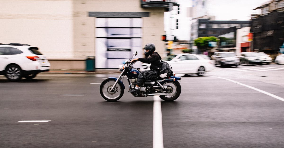 Will speeding ever have consequences? - Person Riding Cruiser Motorcycle