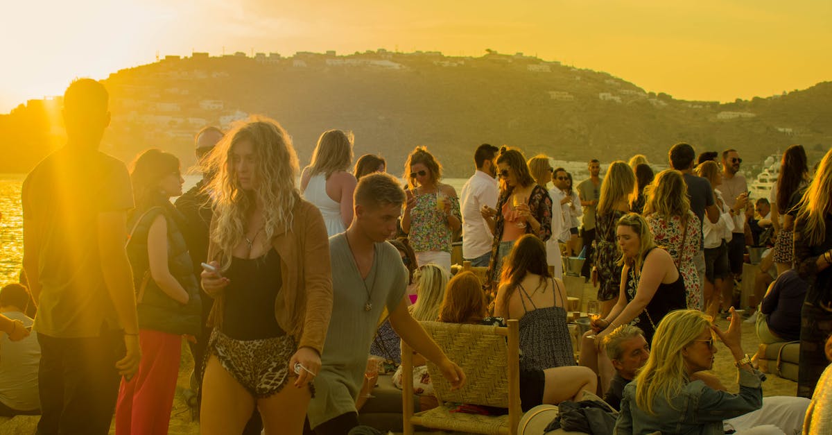 Will the "Zombie Siege" event happen on a Mushroom Island? - Crowd of People Gathering during Golden Hour Will the "Zombie Siege" event happen on a Mushroom Island? - Crowd of People Gathering during Golden Hour