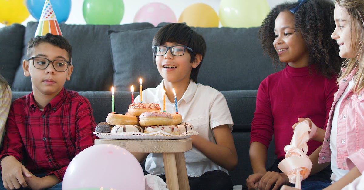 Won't make friends - Kids Looking at the Birthday Celebrant while Making a Wish Won't make friends - Kids Looking at the Birthday Celebrant while Making a Wish