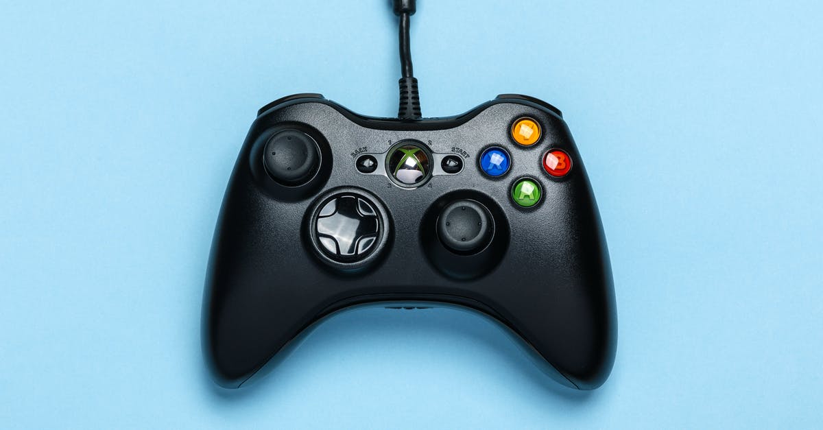 Xbox 360 dosen't recognise discs - Black Microsoft Xbox Game Controller